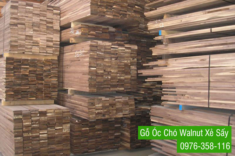 Bảng Giá Gỗ Óc Chó Walnut Tự Nhiên Xẻ Sấy Giá Rẻ TPHCM