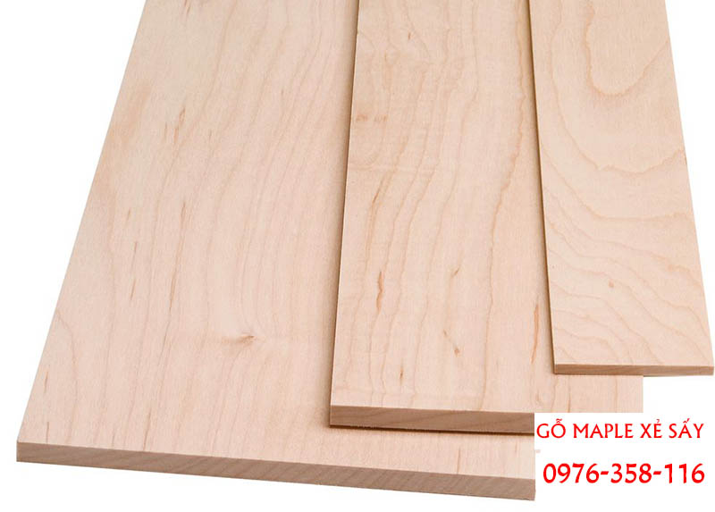 Gỗ Thích Xẻ Sấy (Gỗ Maple) Nhập Khẩu Giá Rẻ Tại TPHCM